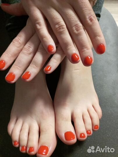 Маникюр педикюр на дому