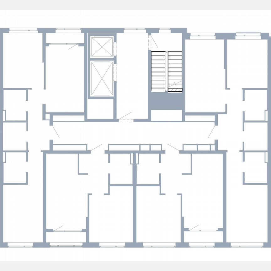 2-к. квартира, 61,5 м², 12/23 эт.