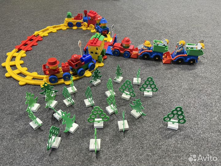 Конструктор Полесье железная дорога