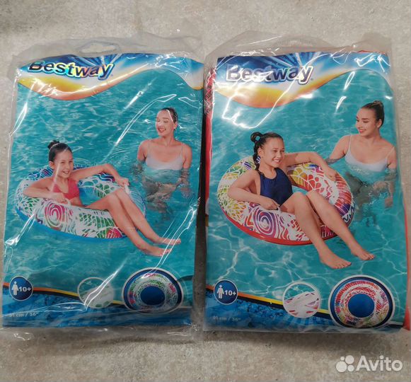 Круг надувной для плавания Bestway 91 см