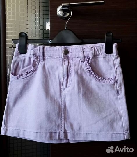Джинсовая юбка benetton jeans (150см)
