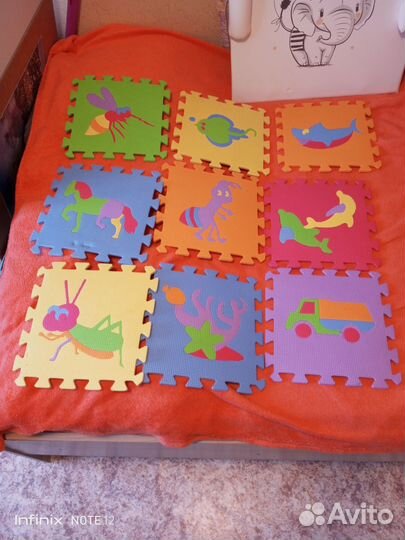 Коврик пазл