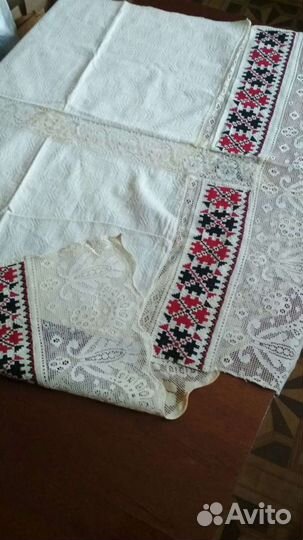 Скатерть, рушники - винтаж