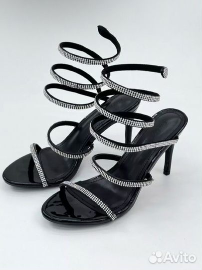 Босоножки женские 38 размер черные
