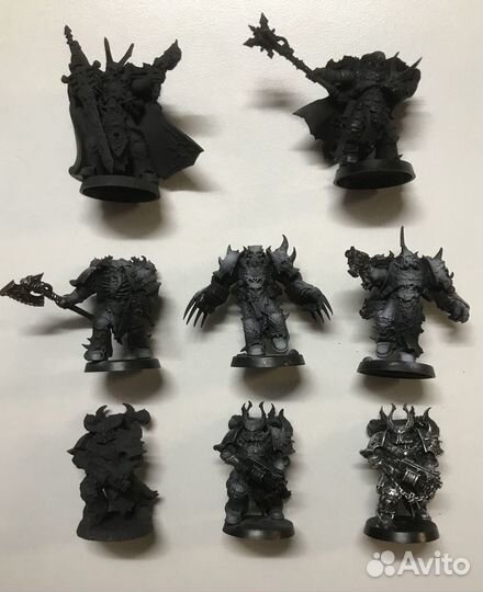 Warhammer 40000 миниатюры chaos