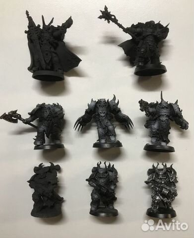 Warhammer 40000 миниатюры chaos