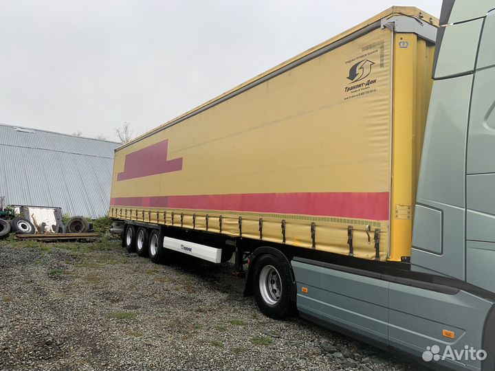 Полуприцеп шторный Krone SD, 2012