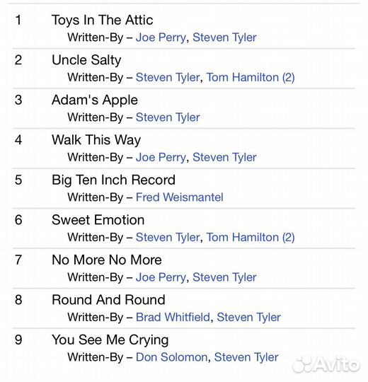 Aerosmith - Toys In The Attic CD Rus