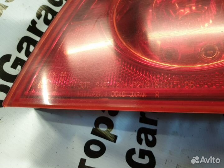 Фонарь наружный правый infiniti g v36 g25 g35 g37