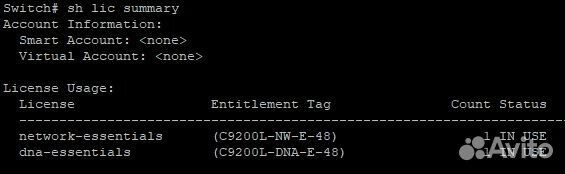 Коммутатор Cisco Catalyst C9200L-48P-4X-RE