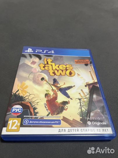 Диски на ps4 It takes two