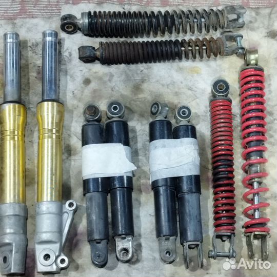 Задний амортизатор Honda Dio, tact, lead, Оригинал