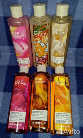 Avon гель для душа старый и новый дизайн