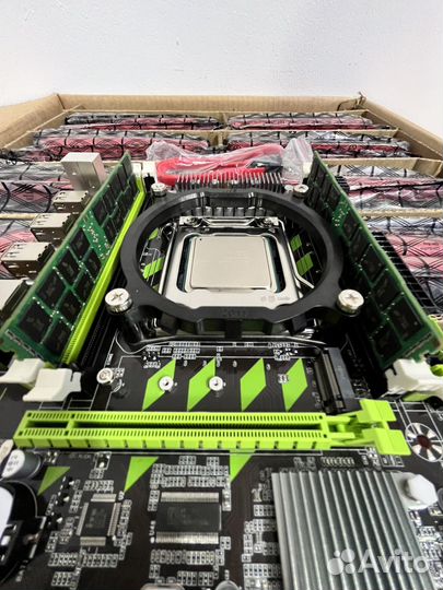 X79 + 2660v2 + 16GB / Новая / Материнская плата