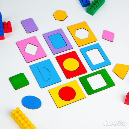 Досочки Сегена геометрические фигуры