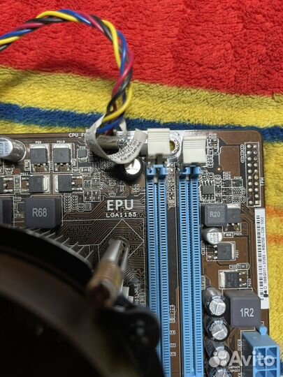 Материнская плата с процессором g2030