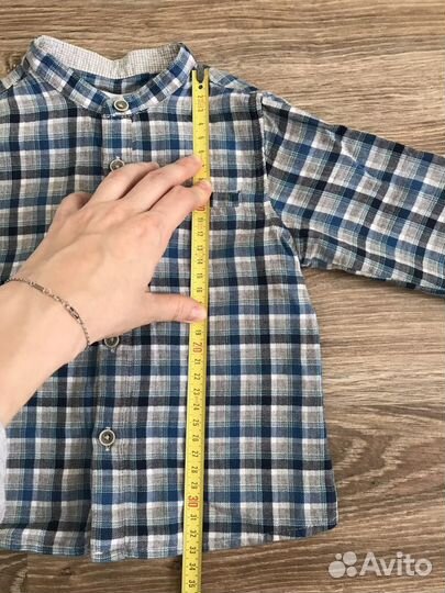 Рубашка Zara 9/12 месяцев