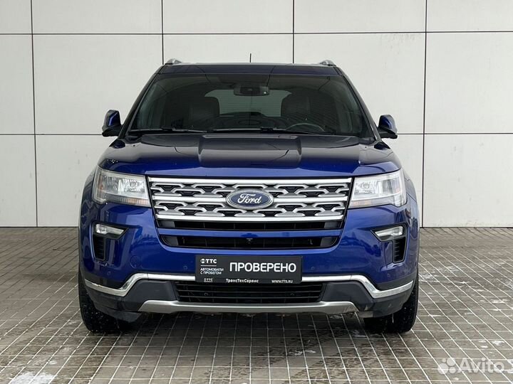 Ford Explorer 3.5 AT, 2018, 99 700 км