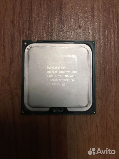 Процессор Intel Core 2 Duo E4300 1.8GHz