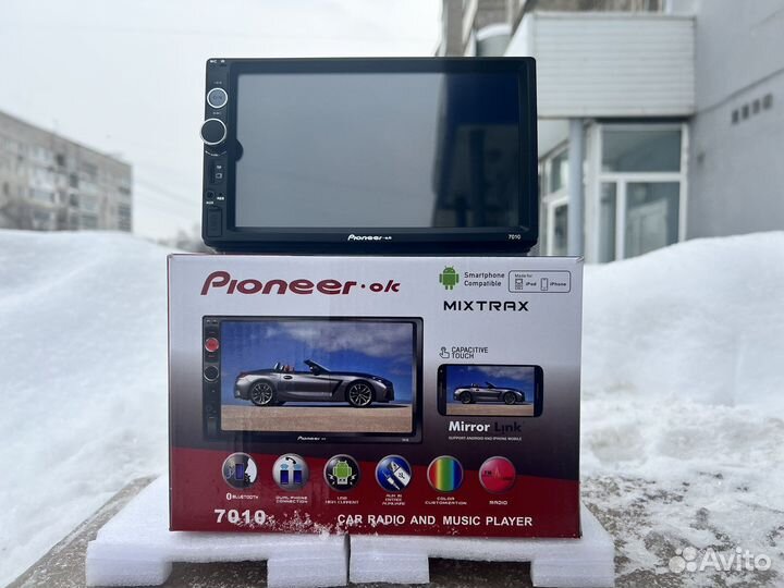 Автомагнитола pioneer 2din