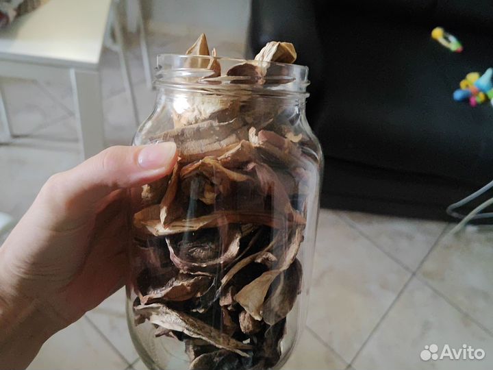 Сухие грибы микс белые