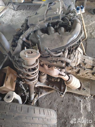 Двигатель и коробка