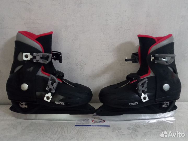 Коньки детские раздвижные 32-37