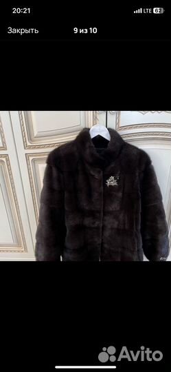 Шуба норковая трансформер