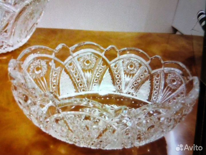 Ваза хрустальная СССР