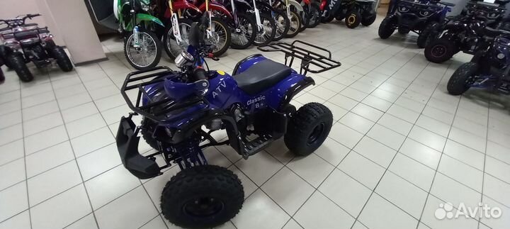 Квадроцикл ATV Classic 8+ 125 кубов синий
