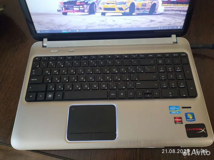 Ноутбук hp i7, 12gb, SSD256, 2graphics