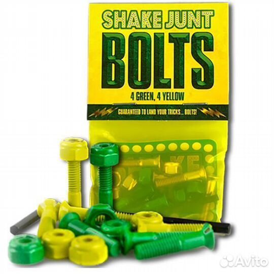 Винты Shake Junt All Allen FW22 Grn/Ylw, 1