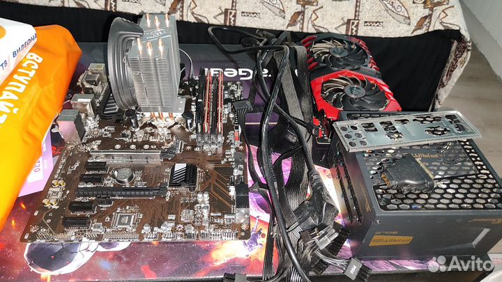 Игровой компьютер i5 8600K/DDR4 32gb/GTX1070