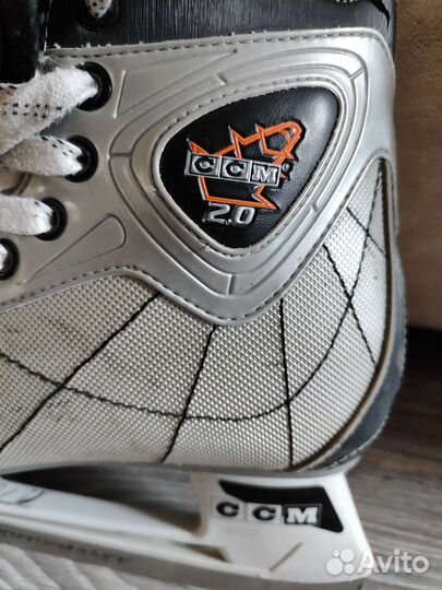 Хоккейные коньки ссм 43 р-р