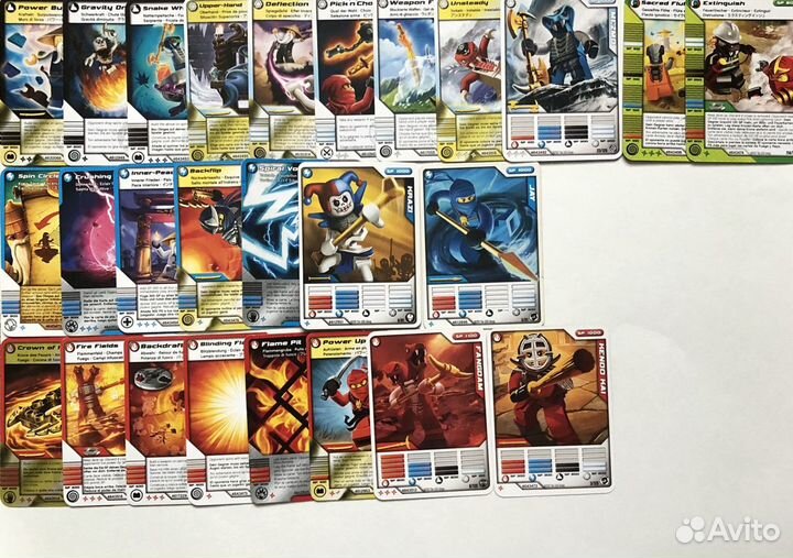 Коллекционные игральные карты Lego Ninjago