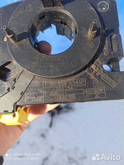 Гольф 4 Подрулевой шлейф 1J0 959 654AP