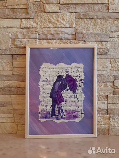 Акварельная картина