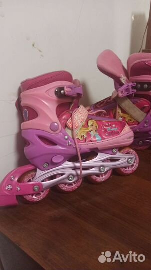 Роликовые коньки детские раздвижные