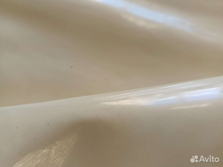 Натуральная кожа молочный цвет