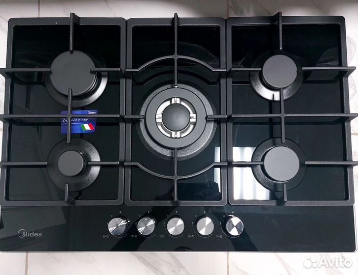 Варочная поверхность газ. Midea MG7560TGB
