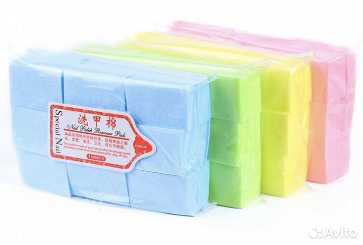 Салфетки безворсовые для маникюра 1000шт