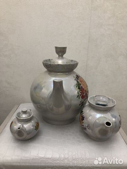 Набор заварочных чайников СССР