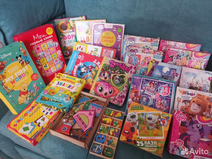 Коробка с развивашками