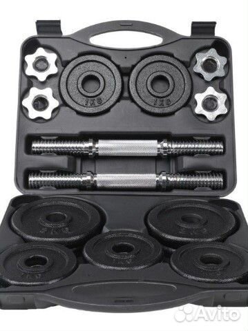 Гантели разборные в кейсе(новые),гири