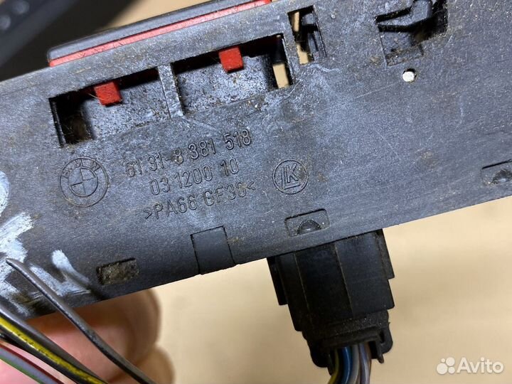 BMW 3 E46 седан кнопка управления стеклоподъёмника
