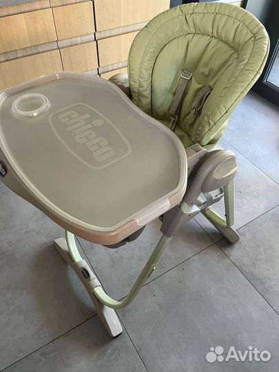 Стульчик для кормления chicco polly