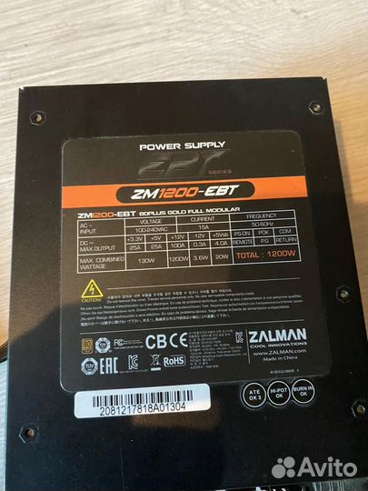 Блок питания для пк 1200w