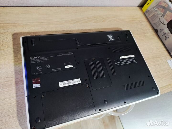 Ноутбук sony vaio