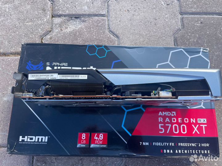 Видеокарты Sapphire RX 5700 XT Nitro+ 8gb