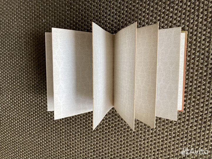 Винтажный альбом для фото. Новый. Кожа